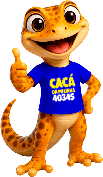 Cacá, a lagartixa